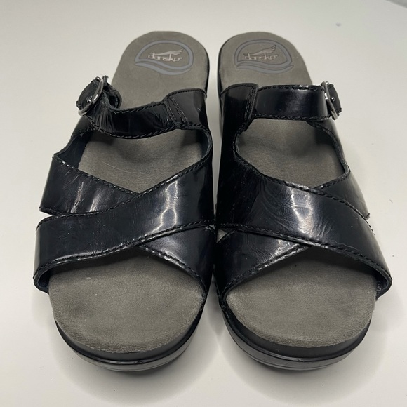 DANSKO Sela Patent Leather Slide - Picture 4 of 8